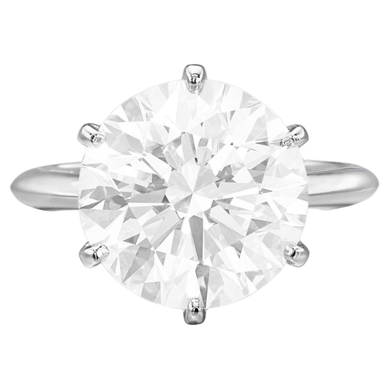 Classic 4 Prong Princess Cut Tiffany Style Engagement Ring | Forever  Moissanite